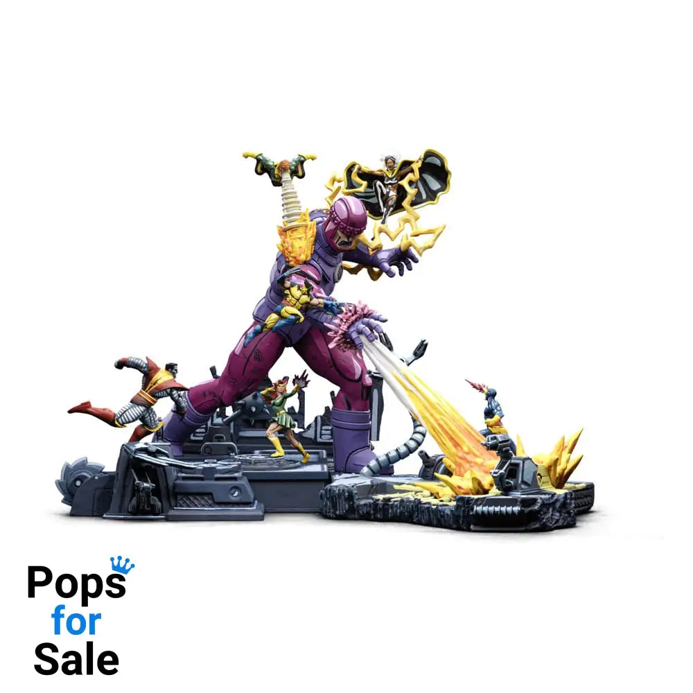Marvel Demi Art Scale Statue 1/20 X-Men Danger Room Diorama A (Comics Color Variant) 42 cm