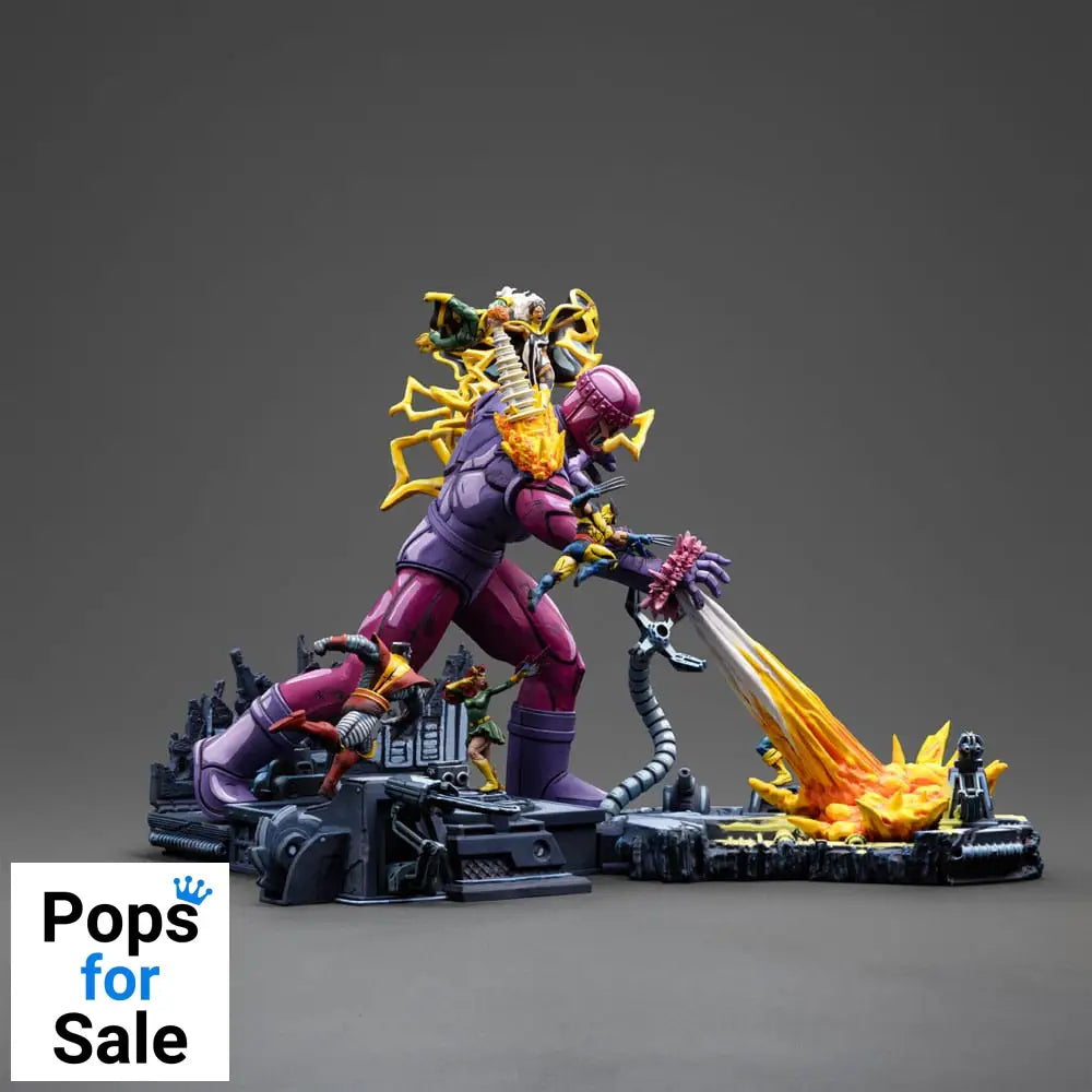 Marvel Demi Art Scale Statue 1/20 X-Men Danger Room Diorama A (Comics Color Variant) 42 cm Statues