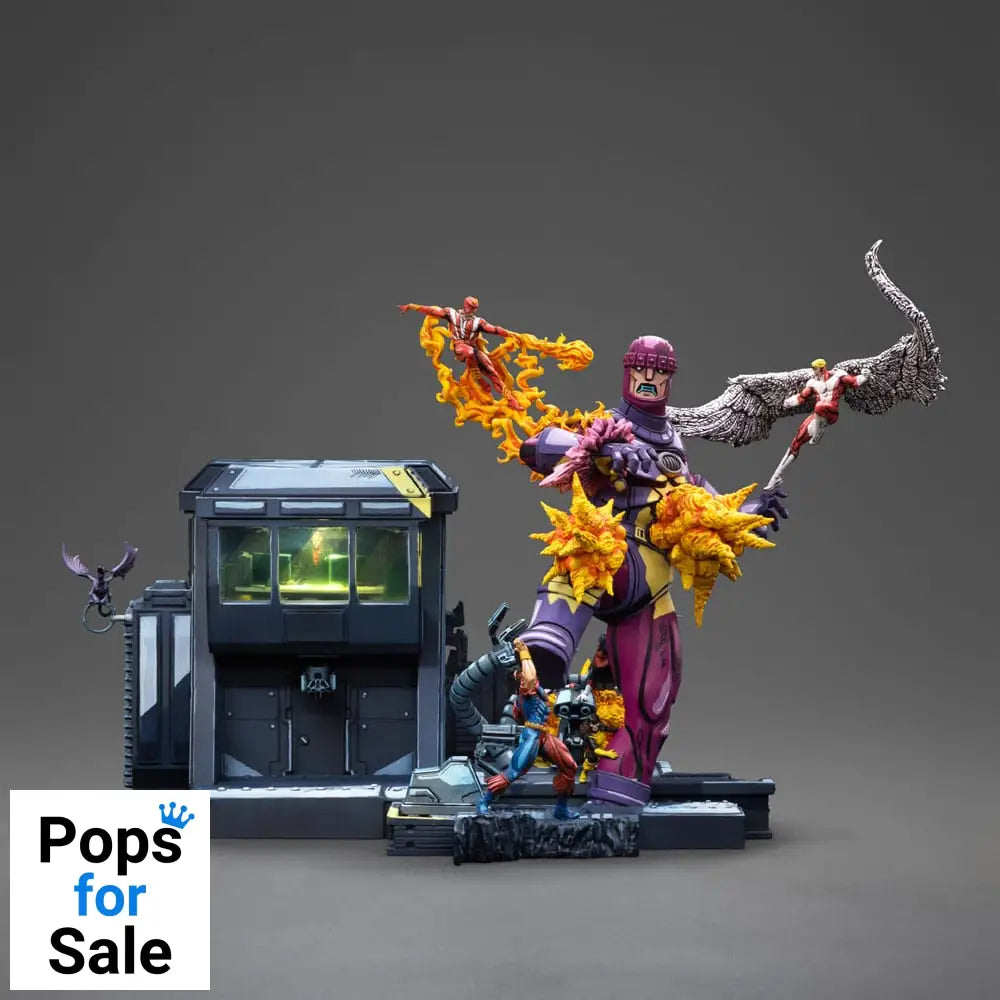 Marvel Demi Art Scale Statue 1/20 X-Men Danger Room Diorama B (Comic Version) 43 cm