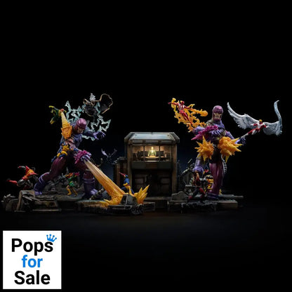 Marvel Demi Art Scale Statue 1/20 X-Men Danger Room Diorama B (Comic Version) 43 cm