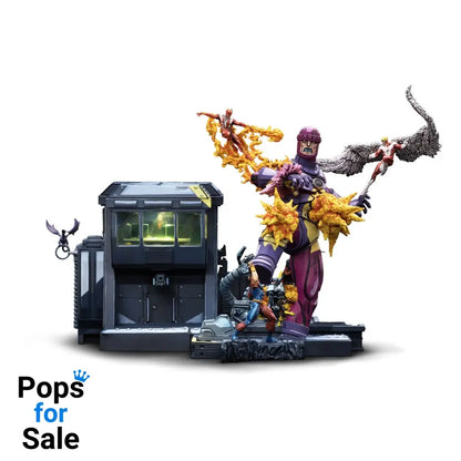 Marvel Demi Art Scale Statue 1/20 X-Men Danger Room Diorama B (Comic Version) 43 cm
