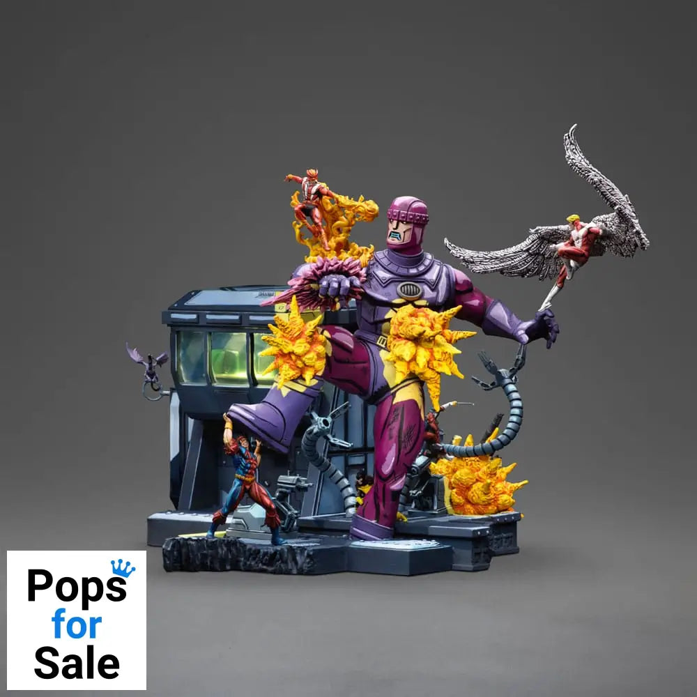 Marvel Demi Art Scale Statue 1/20 X-Men Danger Room Diorama B (Comic Version) 43 cm Statues