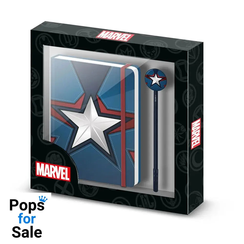 Marvel Diary Gift Box Captain America