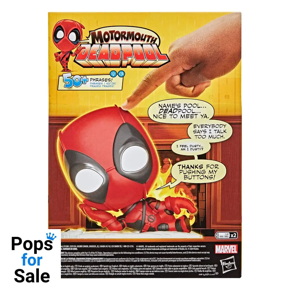 Marvel Electronic Figure Motormouth Deadpool 13 cm