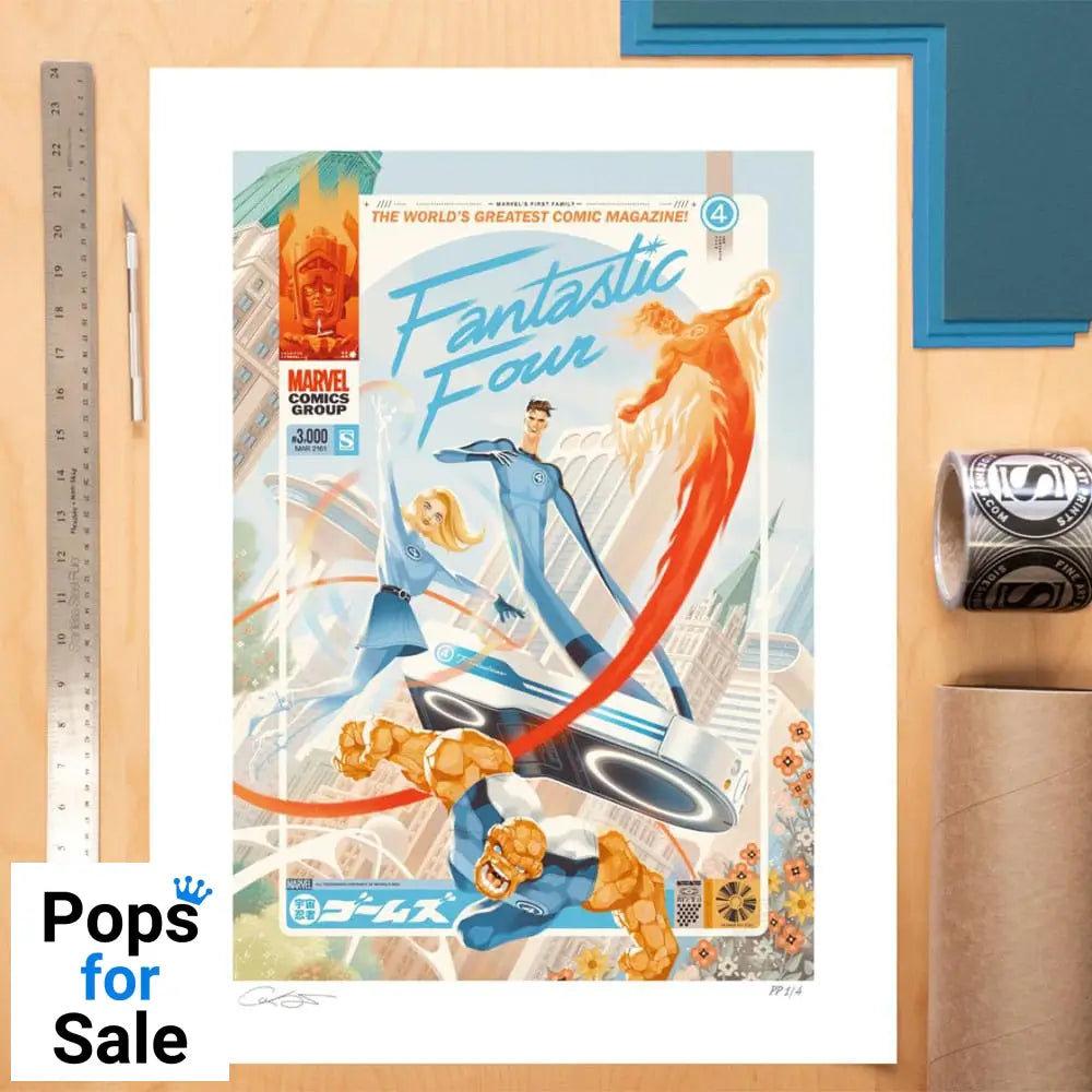 Marvel Fantastic Four #48 Art Print Marvel's First Family: The Fantastic Four! 61 x 41 cm - unframed