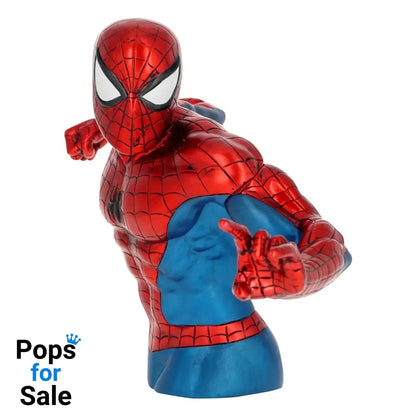 Marvel Figural Bank Spider-Man (Metallic Version) 20 cm