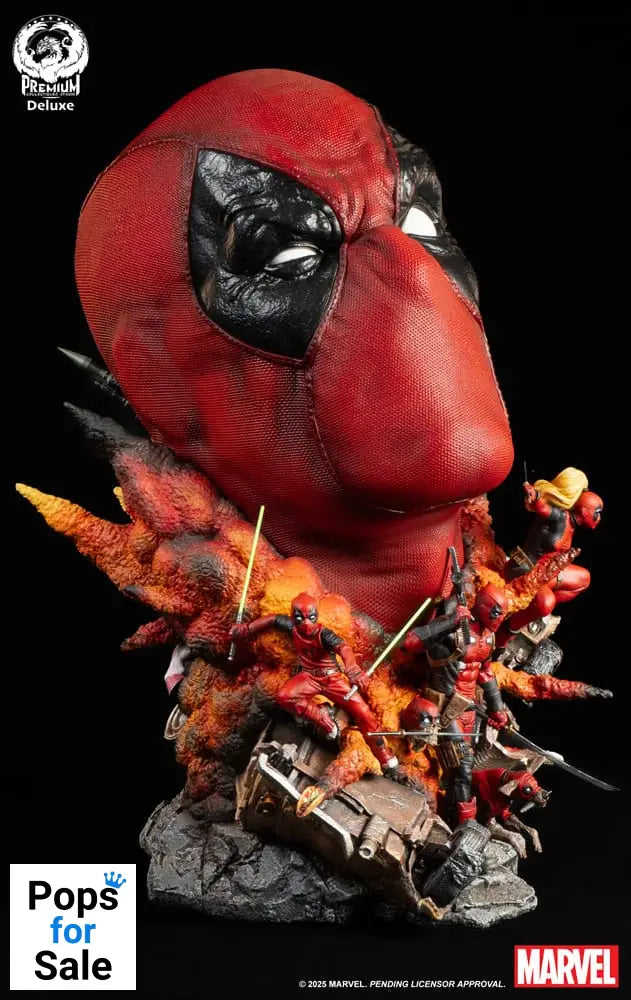 Marvel Fine Art Bust Deadpool Deluxe Edition 42 cm