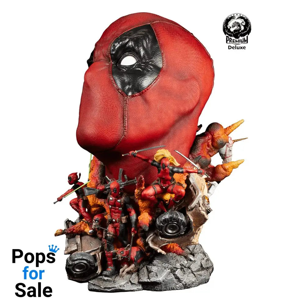 Marvel Fine Art Bust Deadpool Deluxe Edition 42 cm