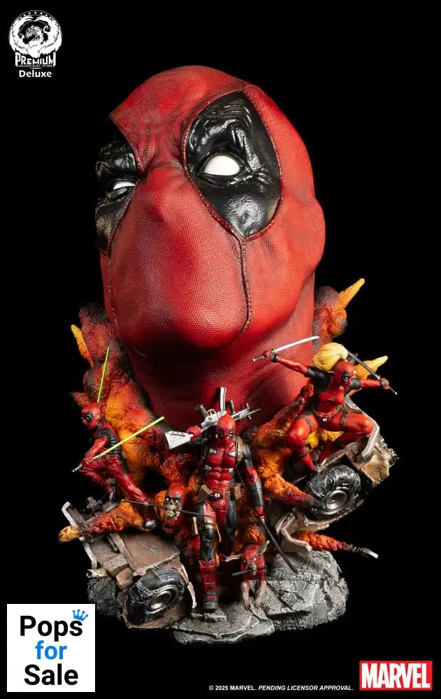 Marvel Fine Art Bust Deadpool Deluxe Edition 42 cm