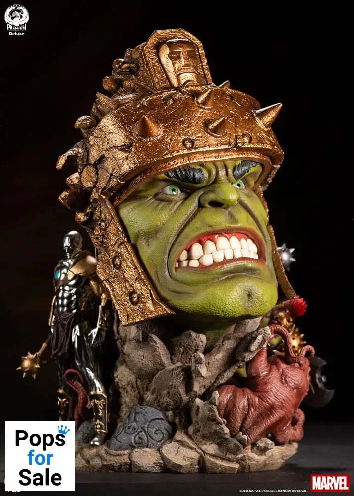 Marvel Fine Art Bust Planet Hulk Deluxe Edition 56 cm