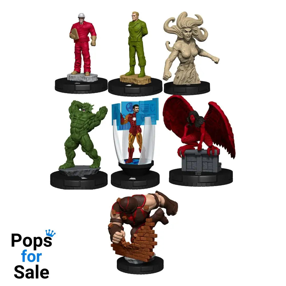 Marvel HeroClix: Smash and Destroy Booster Brick (12) Miniature Gaming & Tabletop