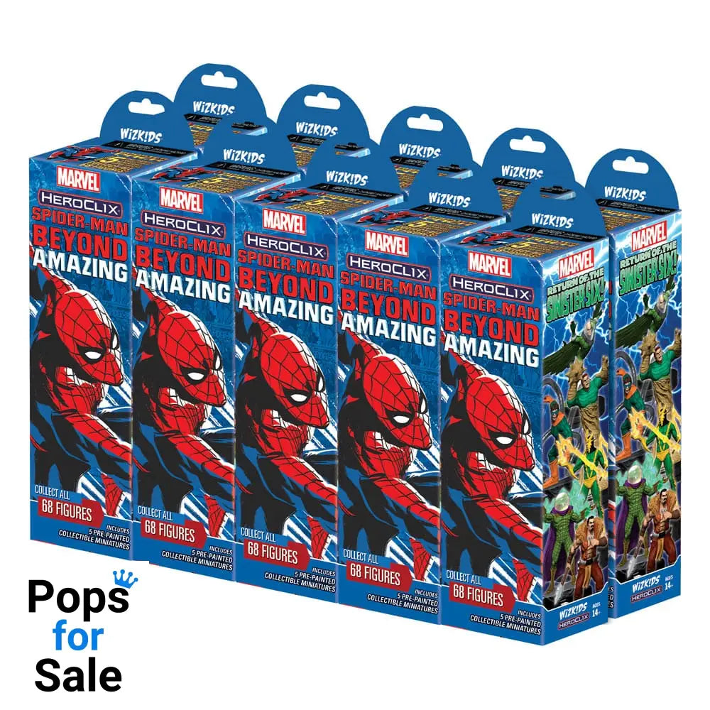 Marvel HeroClix: Spider-Man Beyond Amazing Booster Brick (10)