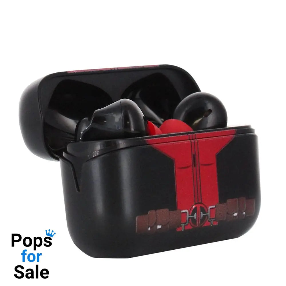 Marvel Holdems Mini Holder & Wireless Headphones Deadpool with TWS Buds 10 cm