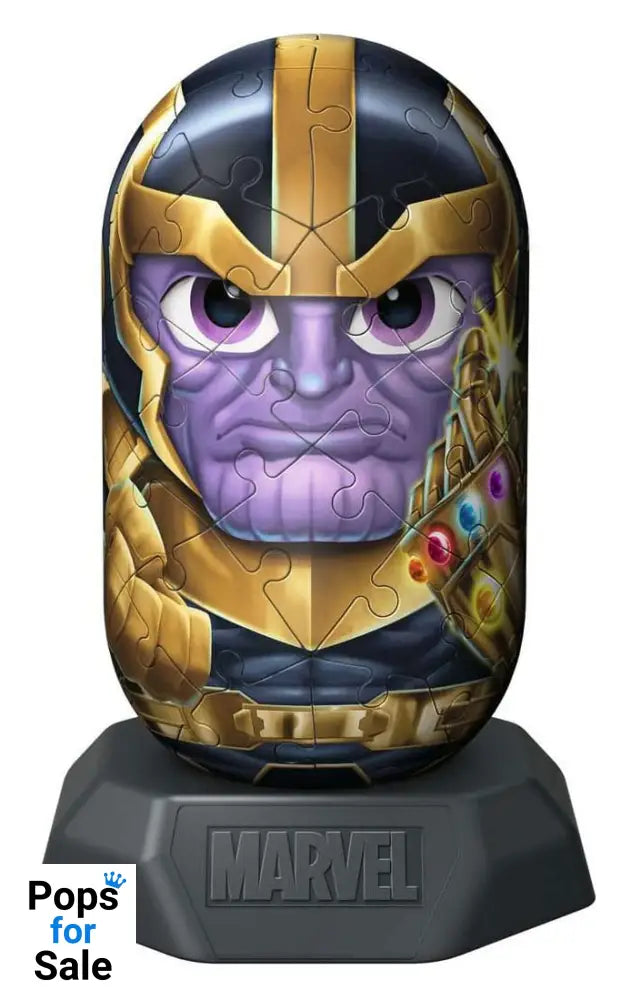Marvel Hylkies 3D Puzzle Thanos (55 pieces)