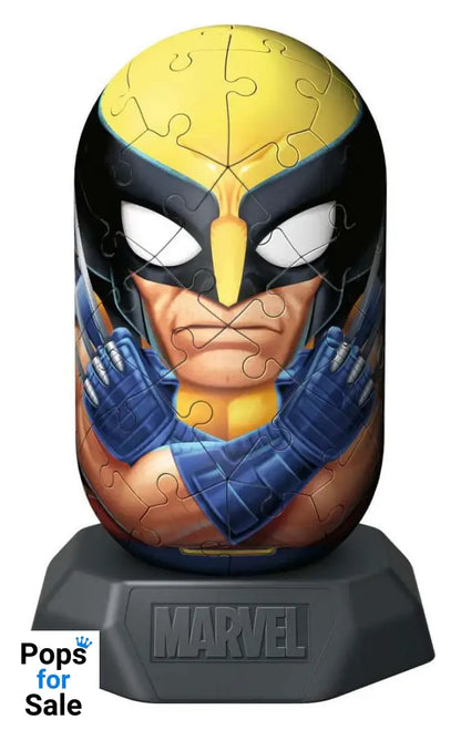 Marvel Hylkies 3D Puzzle Wolverine (55 pieces)