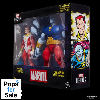 Marvel Legends Action Figure 2-Pack Marvel's Starfox & Champion of the Universe 15 cm