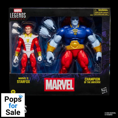 Marvel Legends Action Figure 2-Pack Marvel's Starfox & Champion of the Universe 15 cm