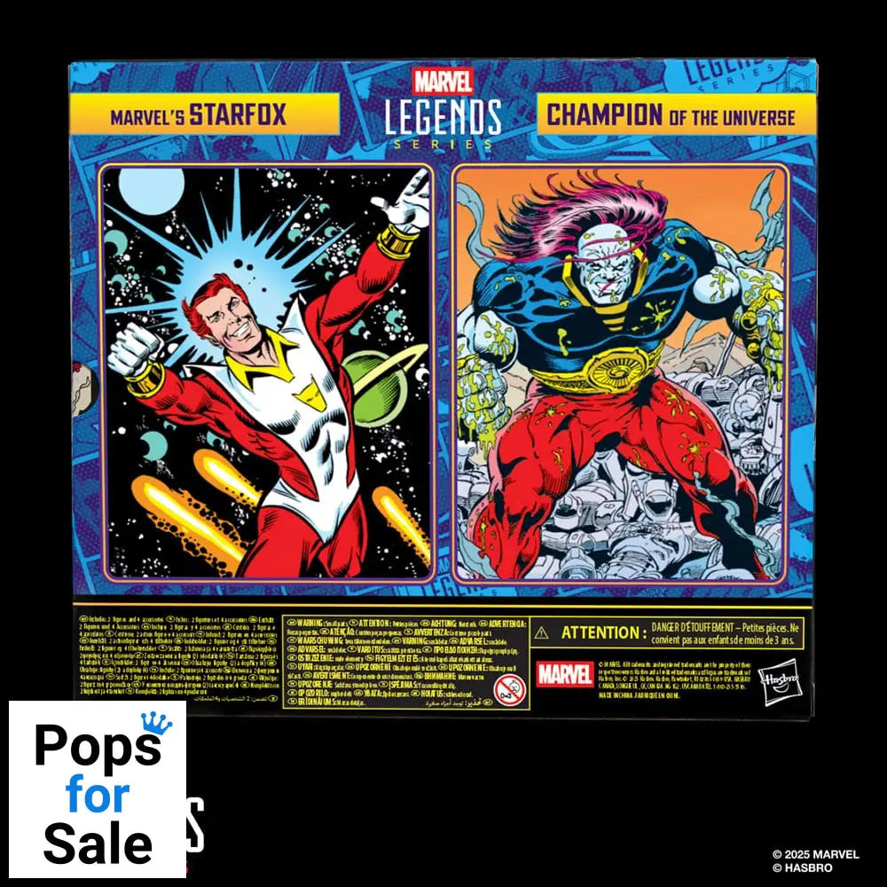 Marvel Legends Action Figure 2-Pack Marvel's Starfox & Champion of the Universe 15 cm