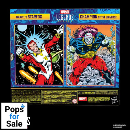 Marvel Legends Action Figure 2-Pack Marvel's Starfox & Champion of the Universe 15 cm