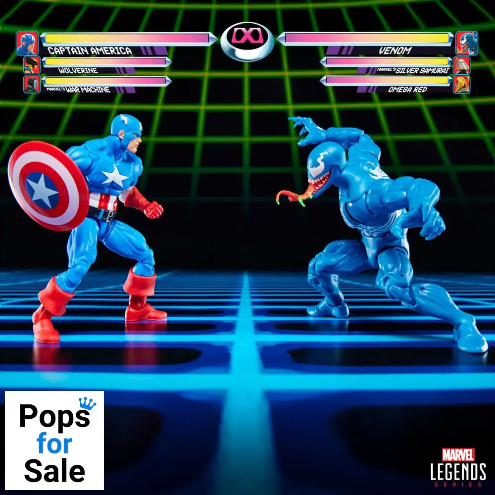 Marvel Legends Gamerverse Action Figure 2-Pack Captain America vs. Venom 15 cm Action figures