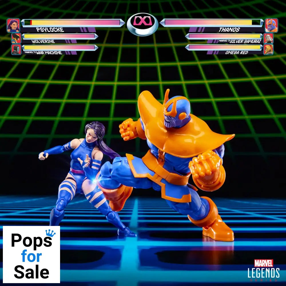 Marvel Legends Gamerverse Action Figure 2-Pack Psylocke vs. Thanos 15 cm