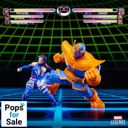 Marvel Legends Gamerverse Action Figure 2-Pack Psylocke vs. Thanos 15 cm