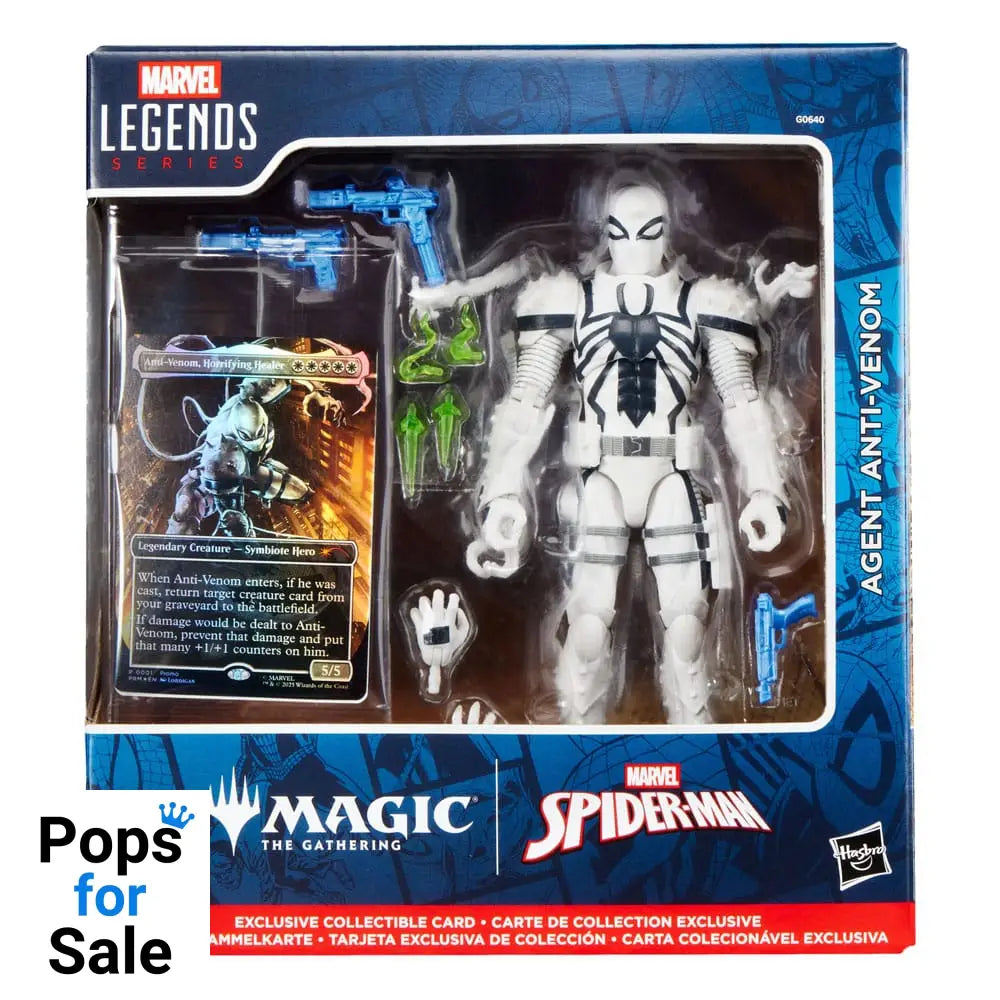 Marvel Legends Magic: The Gathering Action Figure Agent Anti-Venom (plus Exclusive Foil Card) 15 cm Action figures