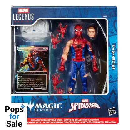 Marvel Legends Magic: The Gathering Action Figure Battle-Damaged Spider-Man (plus Exclusive Foil Card) 15 cm