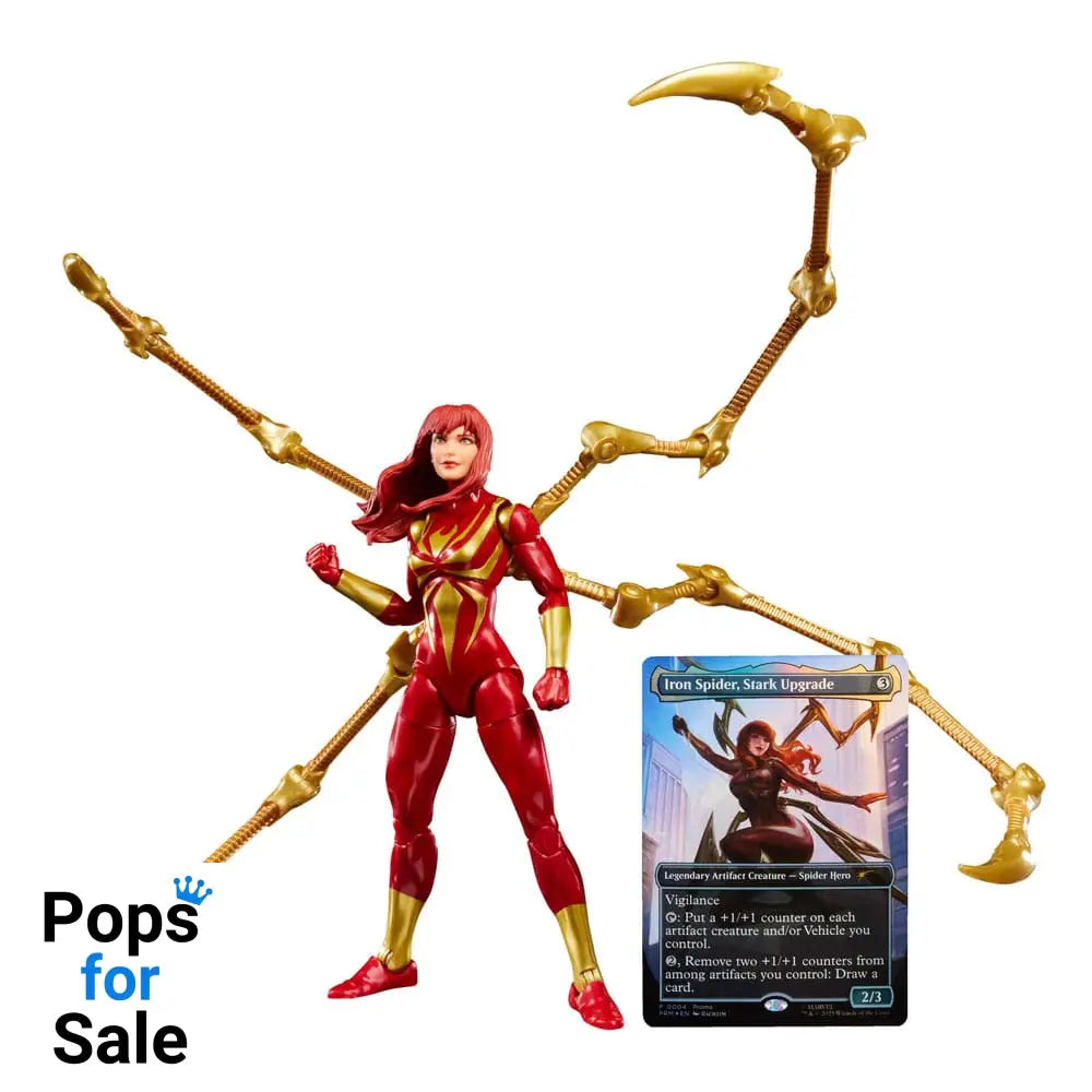 Marvel Legends Magic: The Gathering Action Figure Mary Jane Watson (Iron Spider) (plus Exclusive Foil Card) 15 cm