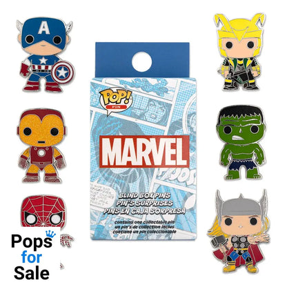 Marvel Loungefly POP! Enamel Pins Group 3 cm Assortment (12)