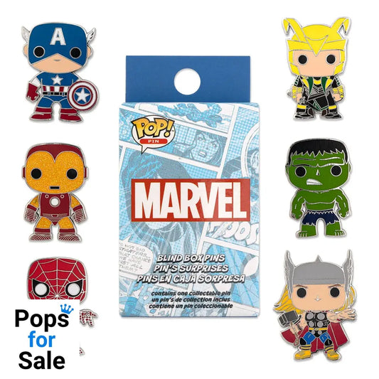 Marvel Loungefly POP! Enamel Pins Group 3 cm Assortment (12)