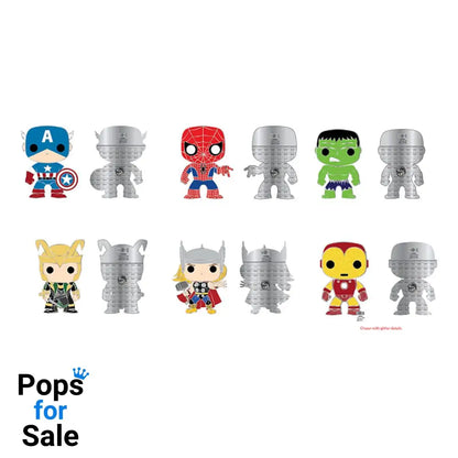Marvel Loungefly POP! Enamel Pins Group 3 cm Assortment (12)