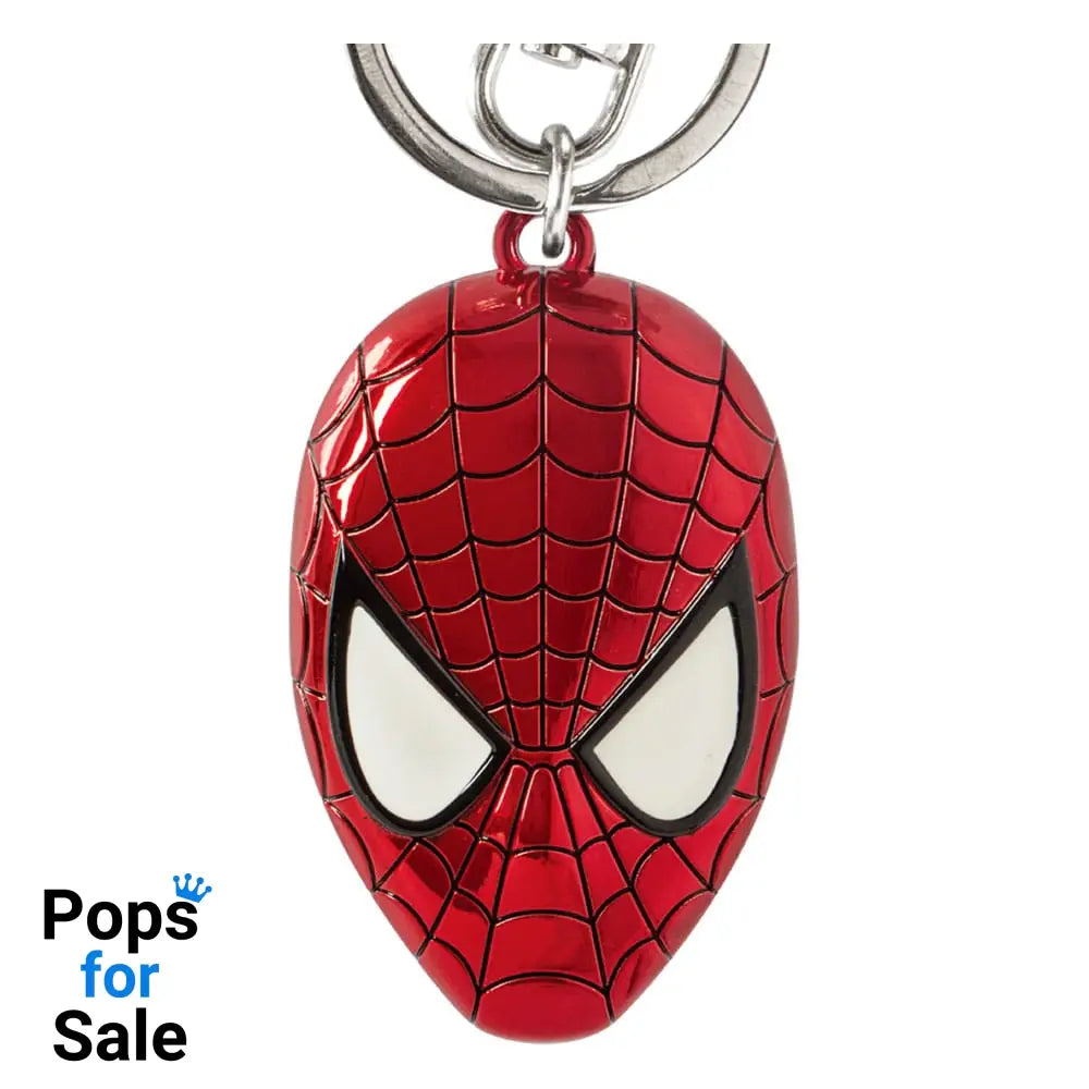 Marvel Metal Keychain Spider-Man Head