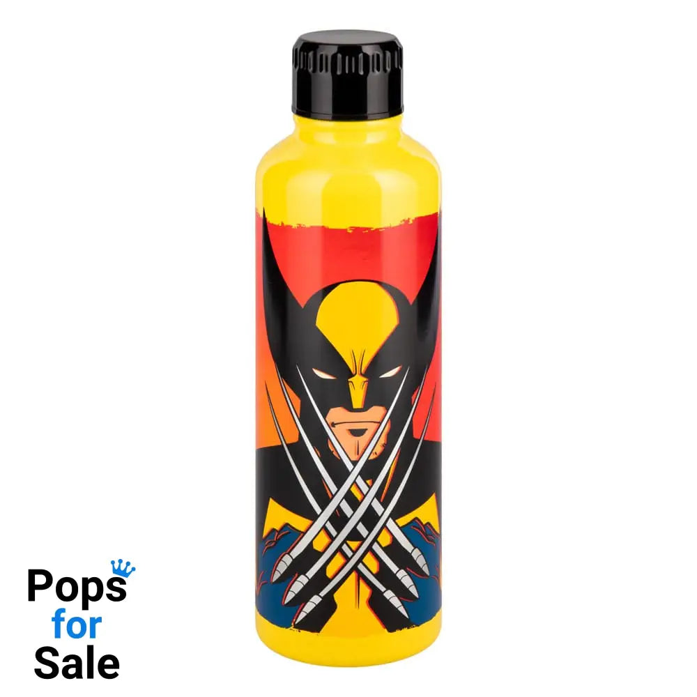Marvel Metal Water Bottle X-Man Wolverine