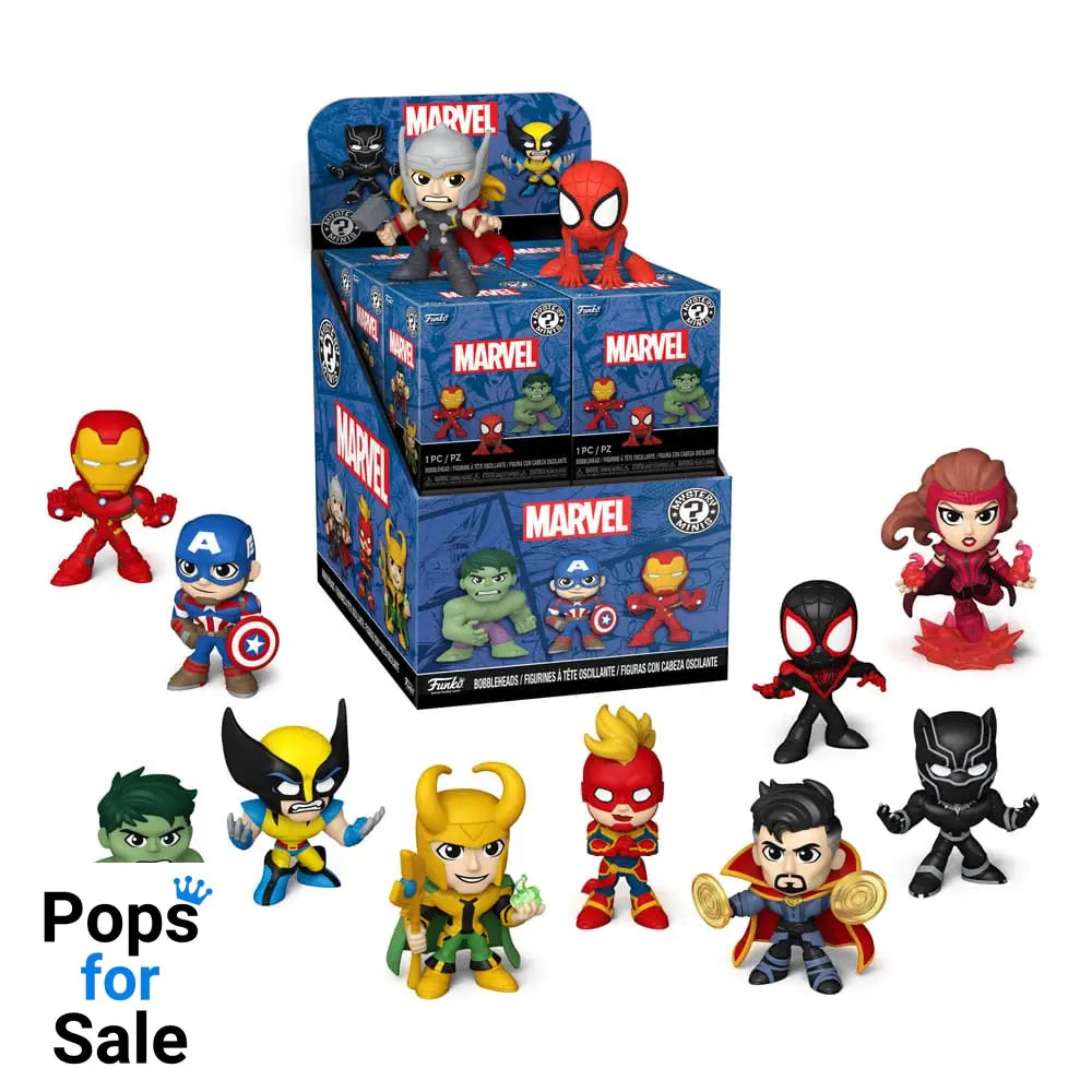 Marvel Mini Figures New Classics 5 cm Display (12) Mini-figures