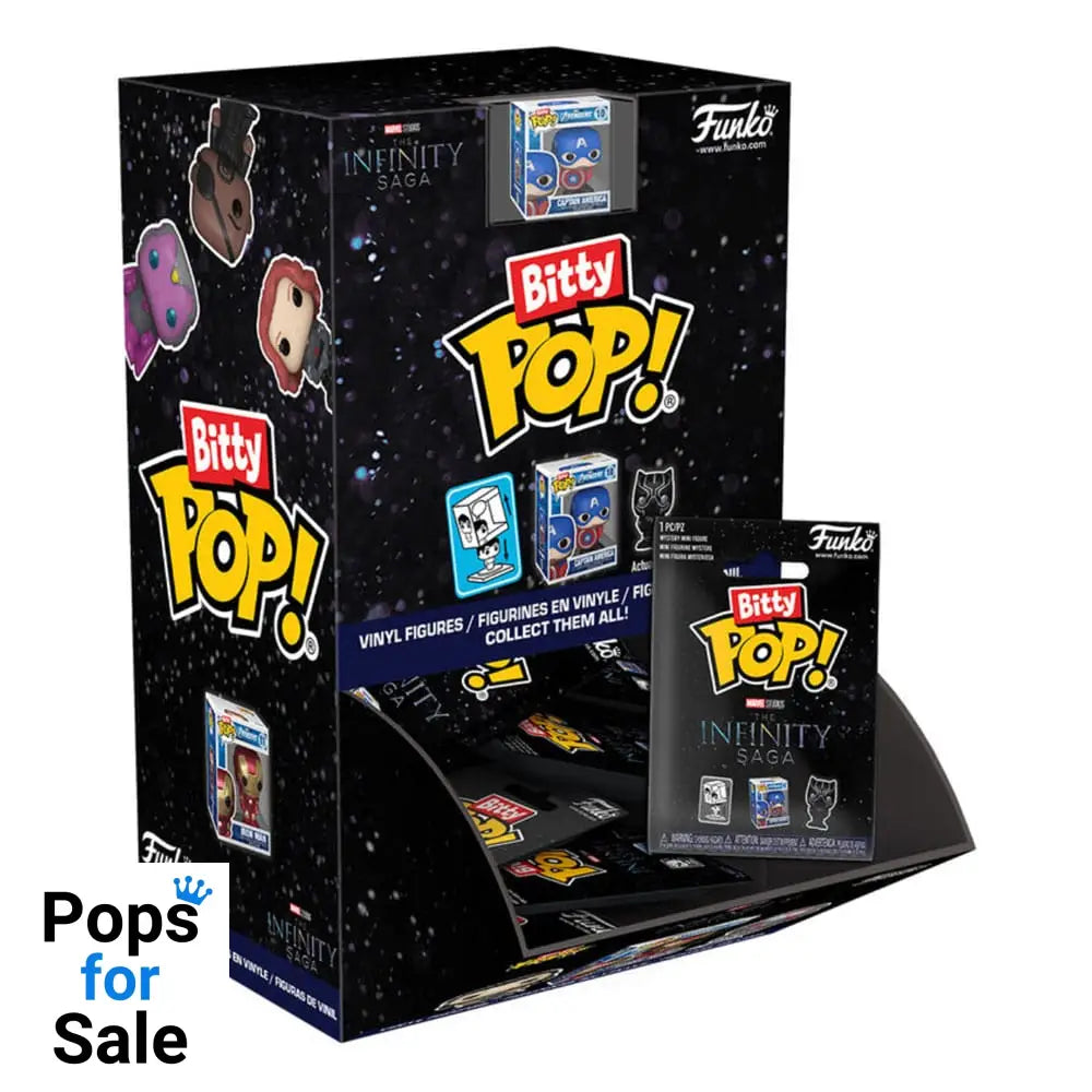 Marvel Mystery Bitty POP! Vinyl Figures 2 cm The Infinity Saga Display (32)