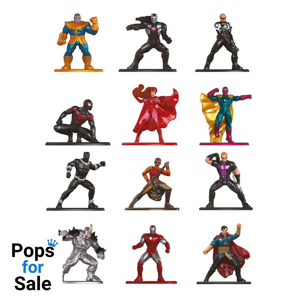 Marvel Nano Metalfigs Diecast Mini Figures Display 4 cm (24)
