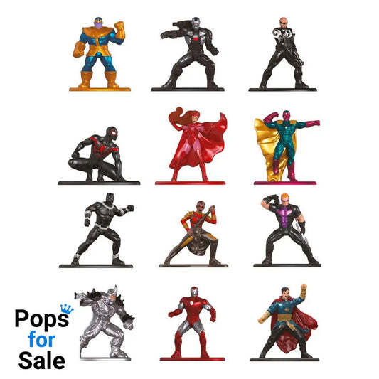 Marvel Nano Metalfigs Diecast Mini Figures Display 4 cm (24)
