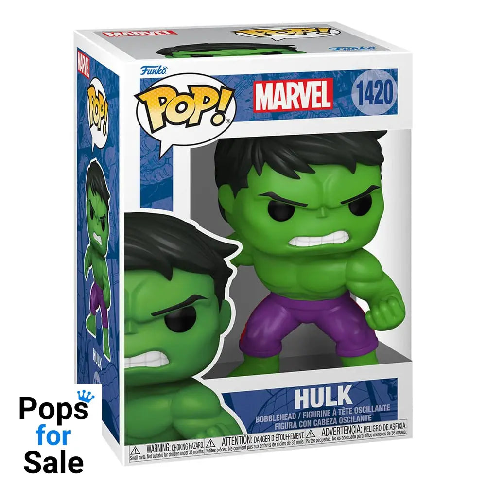Marvel New Classics POP! Vinyl Figure Hulk 9 cm