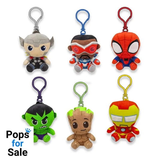 Marvel Plush Keychains 12 cm Assortment (24)