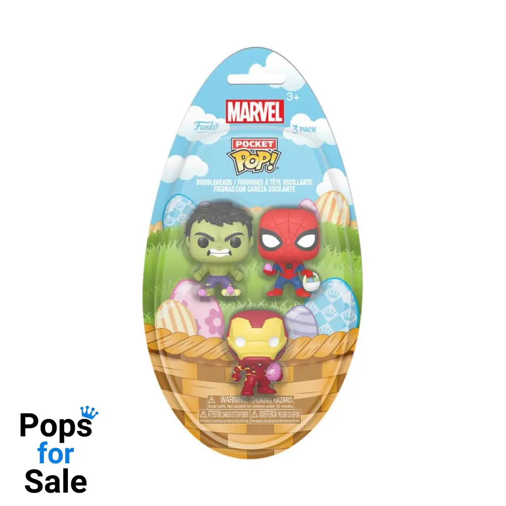 Marvel Pocket POP! Vinyl Figure 3-Pack Easter 4 cm