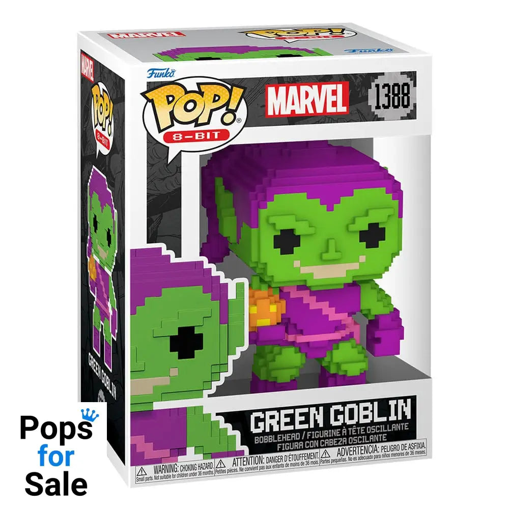 Marvel POP! 8-Bit Vinyl Figure Green Goblin 9 cm