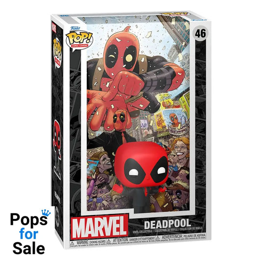 Marvel POP! Comic Cover Vinyl Figure Deadpool (2025) #1 Deadpool in Black Suit 9 cm