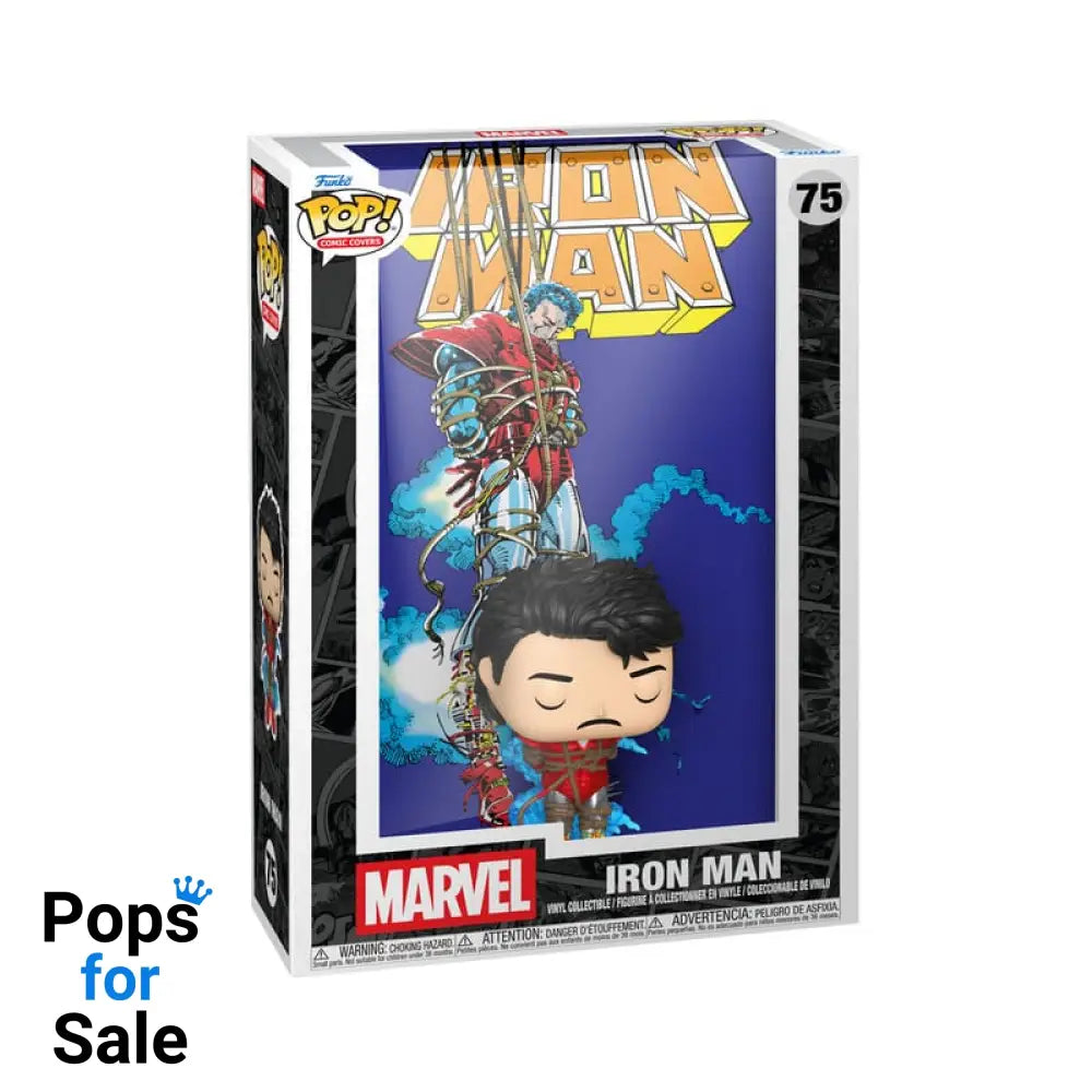 Marvel POP! Comic Cover Vinyl Figure IronMan'68 9 cm