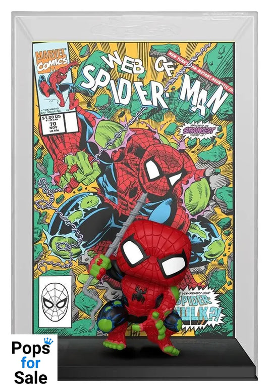 Marvel POP! Comic Covers Vinyl Figure Web of Spider-Man #70 (Spider-Hulk) 9 cm