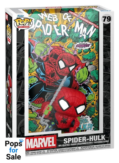 Marvel POP! Comic Covers Vinyl Figure Web of Spider-Man #70 (Spider-Hulk) 9 cm