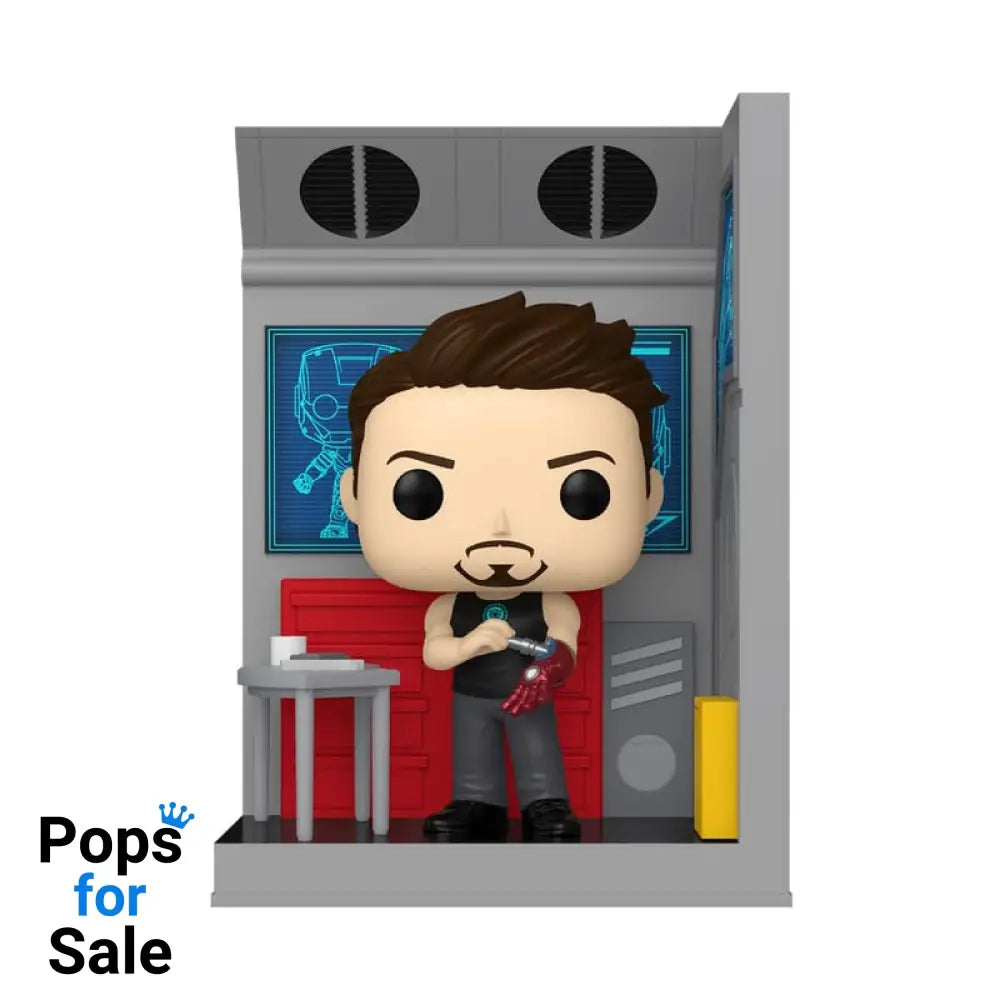 Marvel POP! Nooks Vinyl Figure Tony's Garage 9 cm