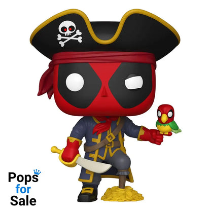 Marvel POP! Plus Vinyl Figure Deadpool as Long John Silver 9 cm Funko POP POP! Figures