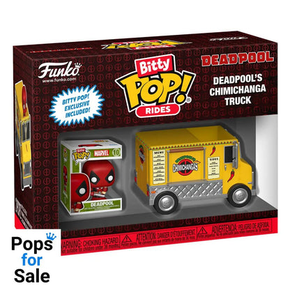 Marvel POP! Rides Vinyl Figure Deadpool w/Chimichanga Truck 2,5 cm