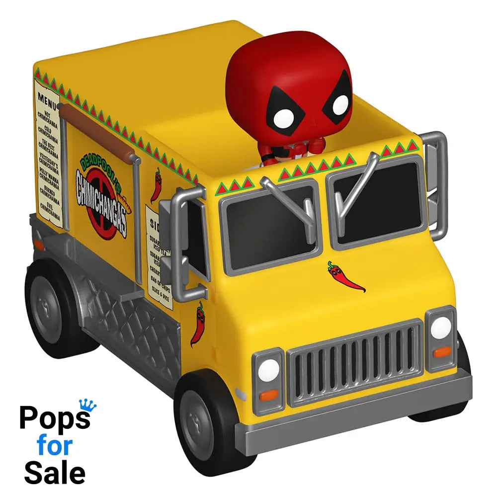 Marvel POP! Rides Vinyl Figure Deadpool w/Chimichanga Truck 2,5 cm Funko POP POP! Figures